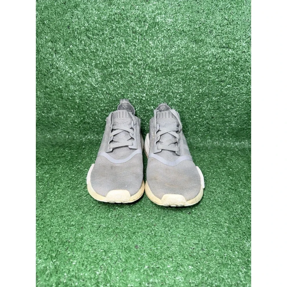 Adidas NMD R1 PK Women Size 6.5‎ Grey Boost Running Shoes Athletic Gym Sneakers